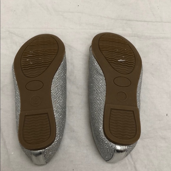 Girls Silver Kitty Betsey Johnson Shoes size 8 - Picture 6 of 6